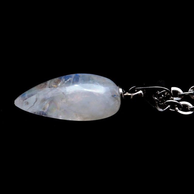 ムーンストーン ネックレス 6月 誕生石 天然石 レインボー ムーンストーン ペンダント 長石 moonstone 母の日 ギフト