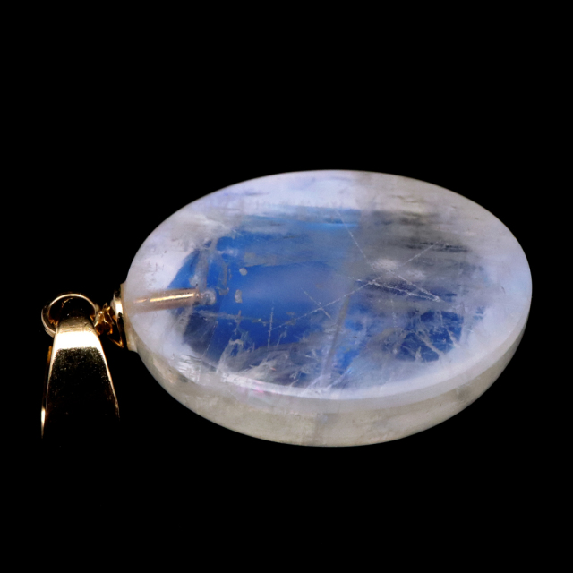 ムーンストーン ネックレス 6月 誕生石 天然石 レインボー ムーンストーン ペンダント 長石 moonstone 母の日 プレゼント
