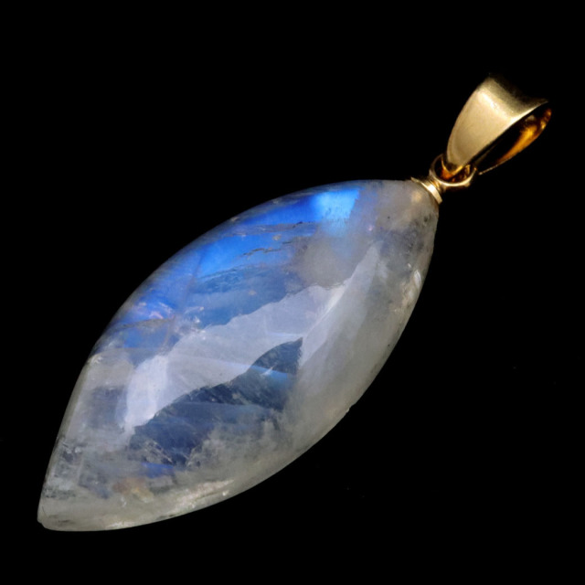 ムーンストーン ネックレス 6月 誕生石 天然石 レインボー ムーンストーン ペンダント 長石 moonstone 母の日 プレゼント