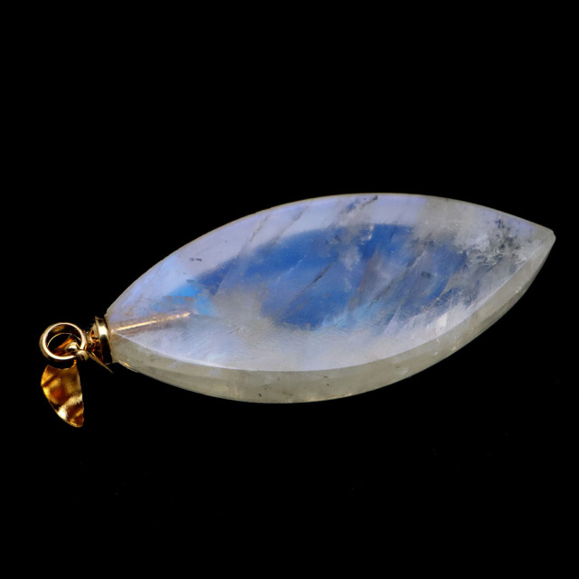 ムーンストーン ネックレス 6月 誕生石 天然石 レインボー ムーンストーン ペンダント 長石 moonstone 母の日 プレゼント