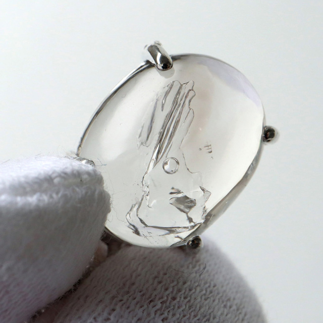 水入り水晶 ペンダント Silver1004 最古の水を閉じ込めた水晶 パワーストーン 天然石