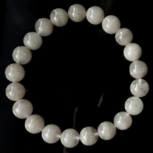 ホワイトファントム クォーツ 千層ガーデン ブレスレット 1点物 ブラジル産
