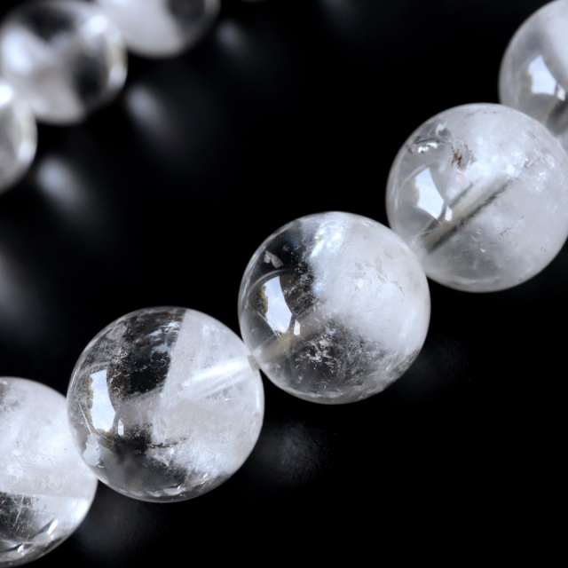 あらゆる障害を乗り越え前に進む/ホワイトファントム/パワーストーンブレスレット ホワイトファントムクォーツブレスレット - 埼玉県吉川市の