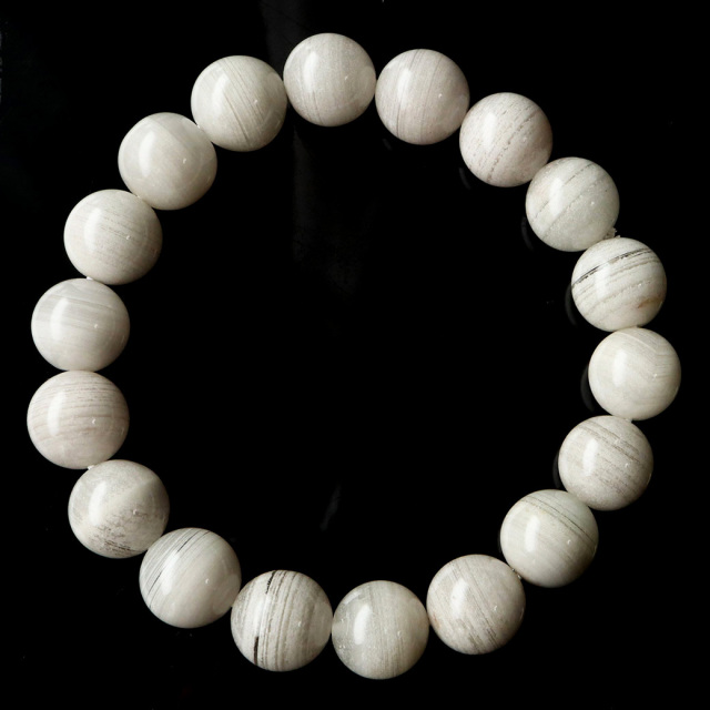 ホワイトファントム クォーツ 千層ガーデン ブレスレット 1点物 ブラジル産