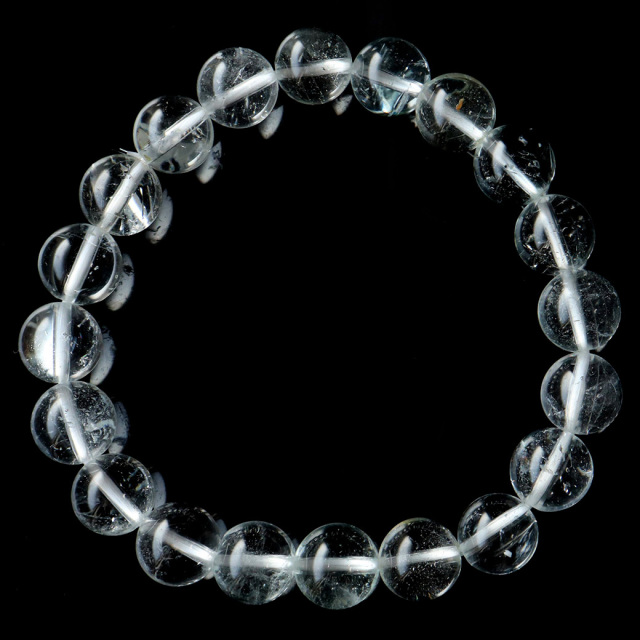 ホワイト トパーズ ナチュラルカラー ブレスレット 1点物