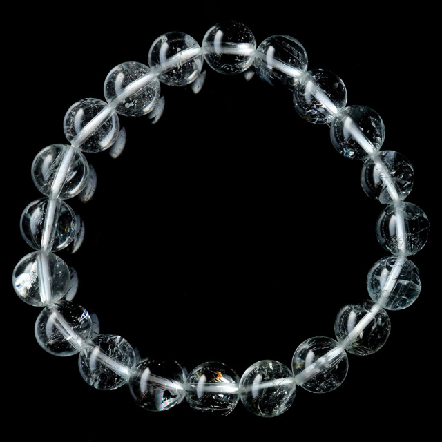 ホワイト トパーズ ナチュラルカラー ブレスレット 1点物