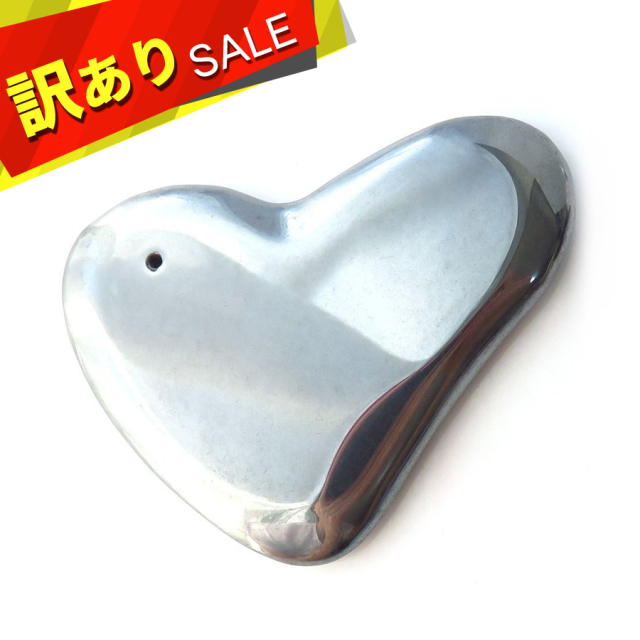 訳アリ テラヘルツ鉱石 ハート型 かっさプレート 送料無料 美容 健康 フェイスマッサージ バレンタイン ホワイトデー
