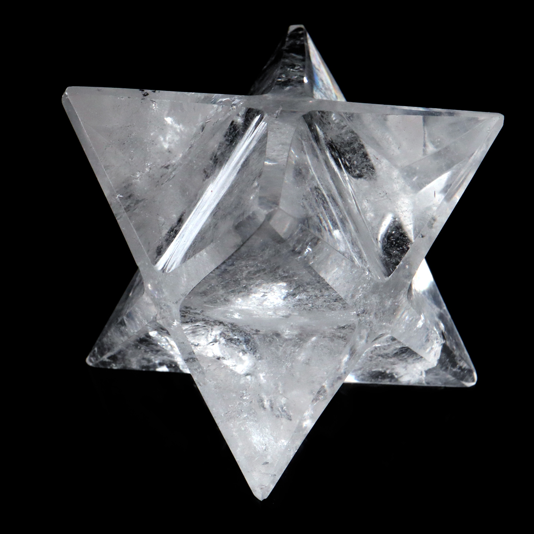 レムリアンシード マカバスター Lサイズ AAA 神聖幾何学 六芒星 マルカバスター 水晶 天然石 ブラジル