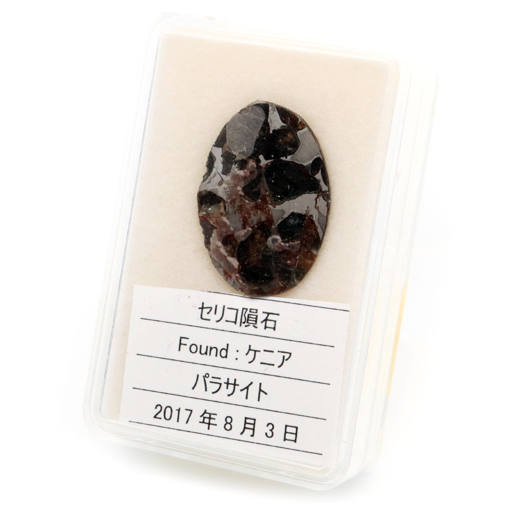 パラサイト隕石 ケニア セリコ産 隕石標本 パワーストーン 1点物 石鉄隕石