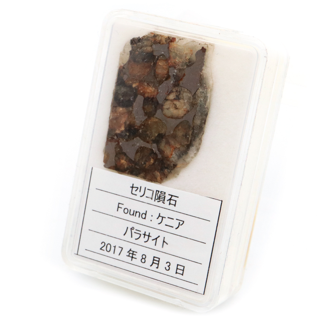 パラサイト隕石 ケニア セリコ産 隕石標本 パワーストーン 1点物 石鉄隕石
