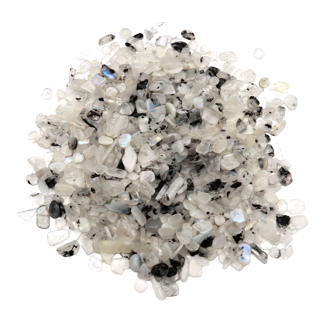 ムーンストーン 黒雲母入り さざれ石 本物 さざれ石 本物 小サイズ 100g バイオタイト ブルーシラー 天然石 パワーストーン 浄化