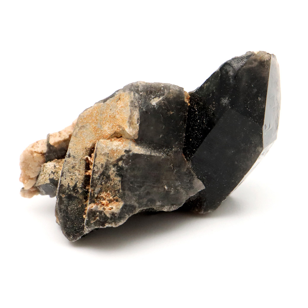 モリオン 黒水晶 原石 ポイント 山東省産 1点物 浄化 魔除け 天然石 パワーストーン