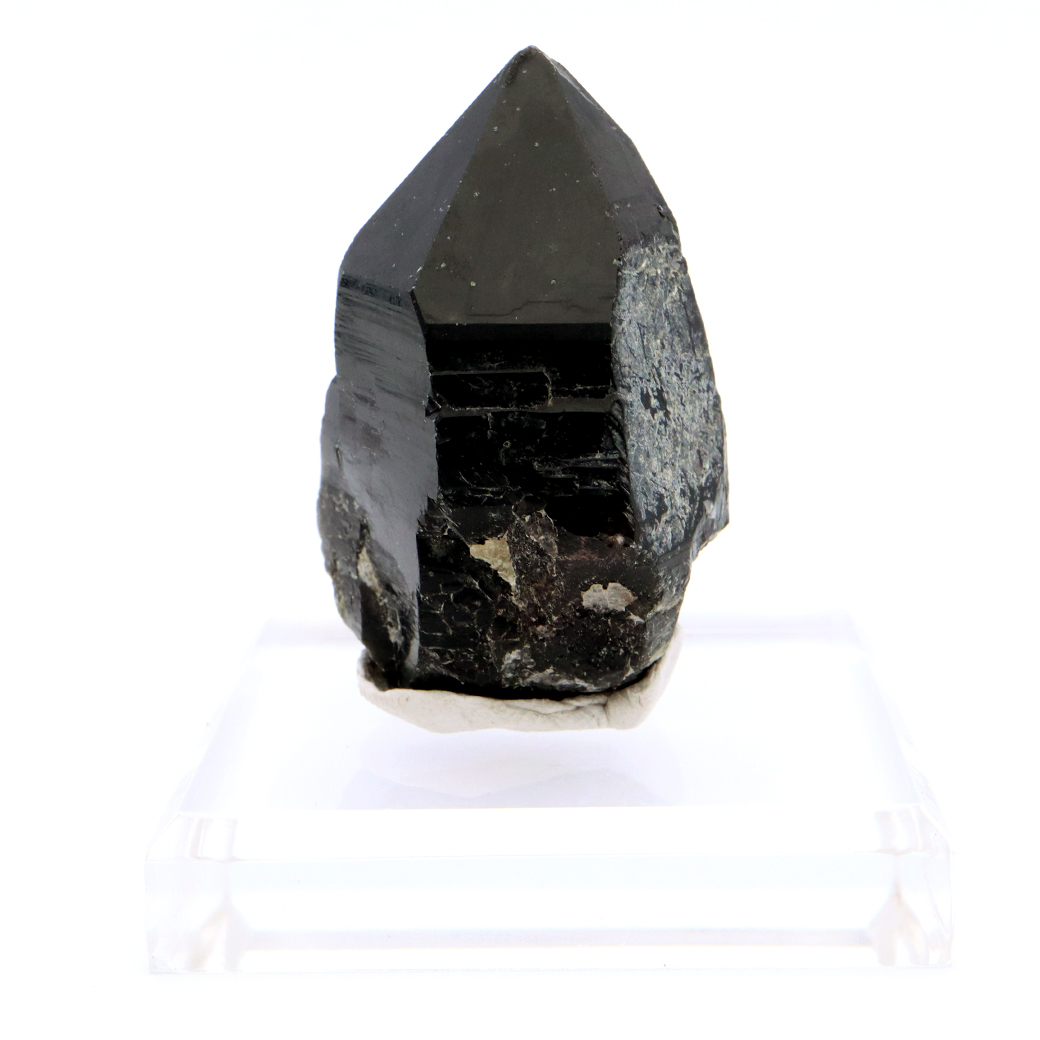 モリオン 黒水晶 原石 ポイント 山東省産 1点物 浄化 魔除け 天然石 パワーストーン