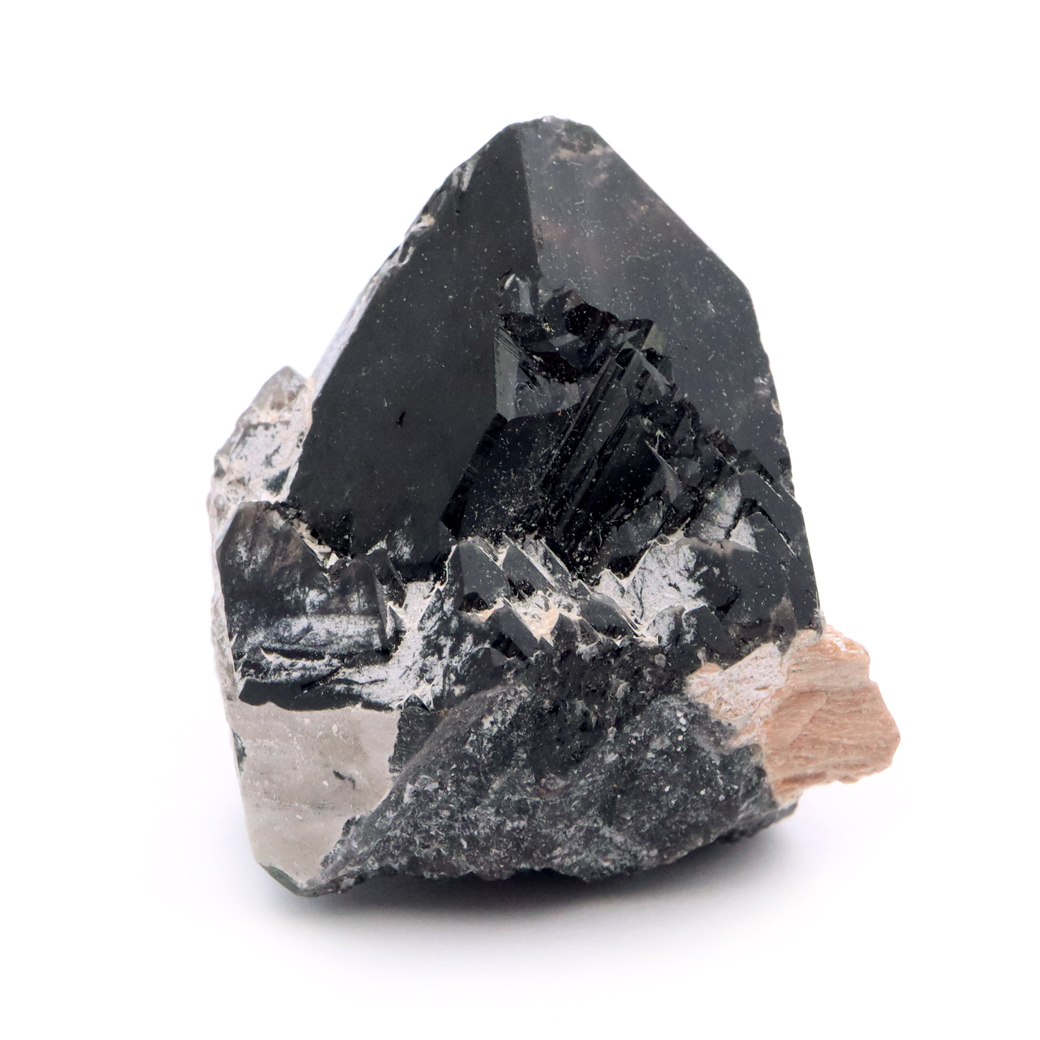 モリオン 黒水晶 原石 ポイント 山東省産 1点物 浄化 魔除け 天然石 パワーストーン