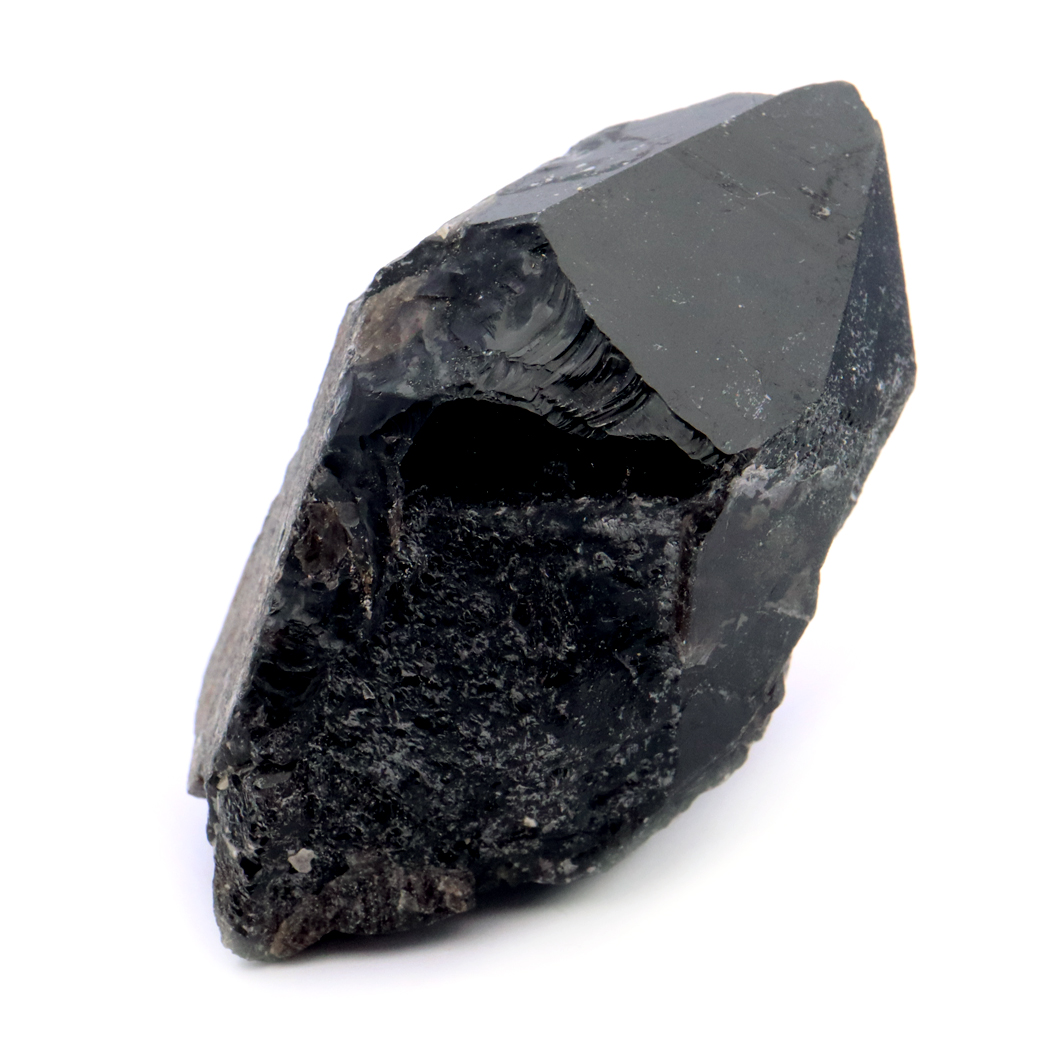 モリオン 黒水晶 原石 ポイント 山東省産 1点物 浄化 魔除け 天然石 パワーストーン