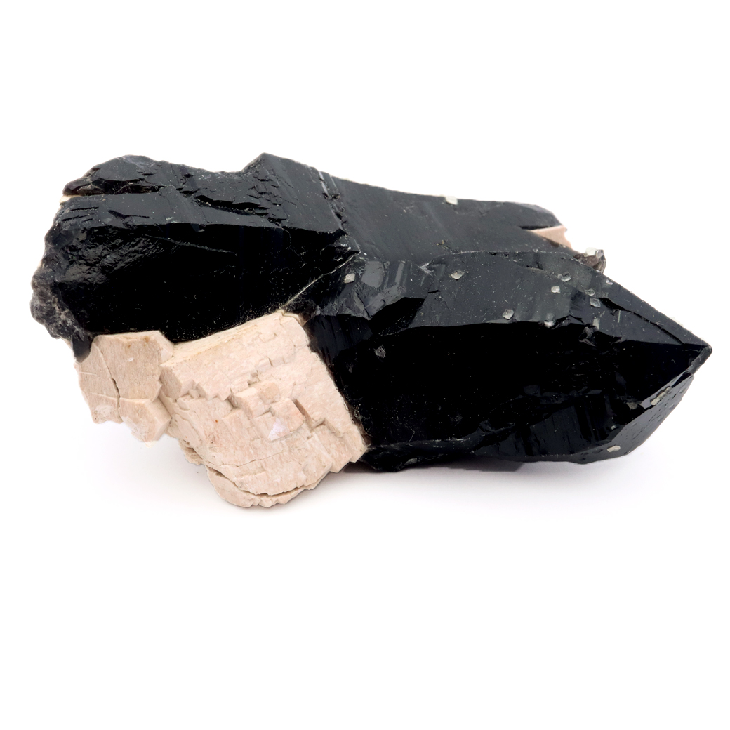 モリオン 黒水晶 原石 ポイント 山東省産 1点物 浄化 魔除け 天然石 パワーストーン