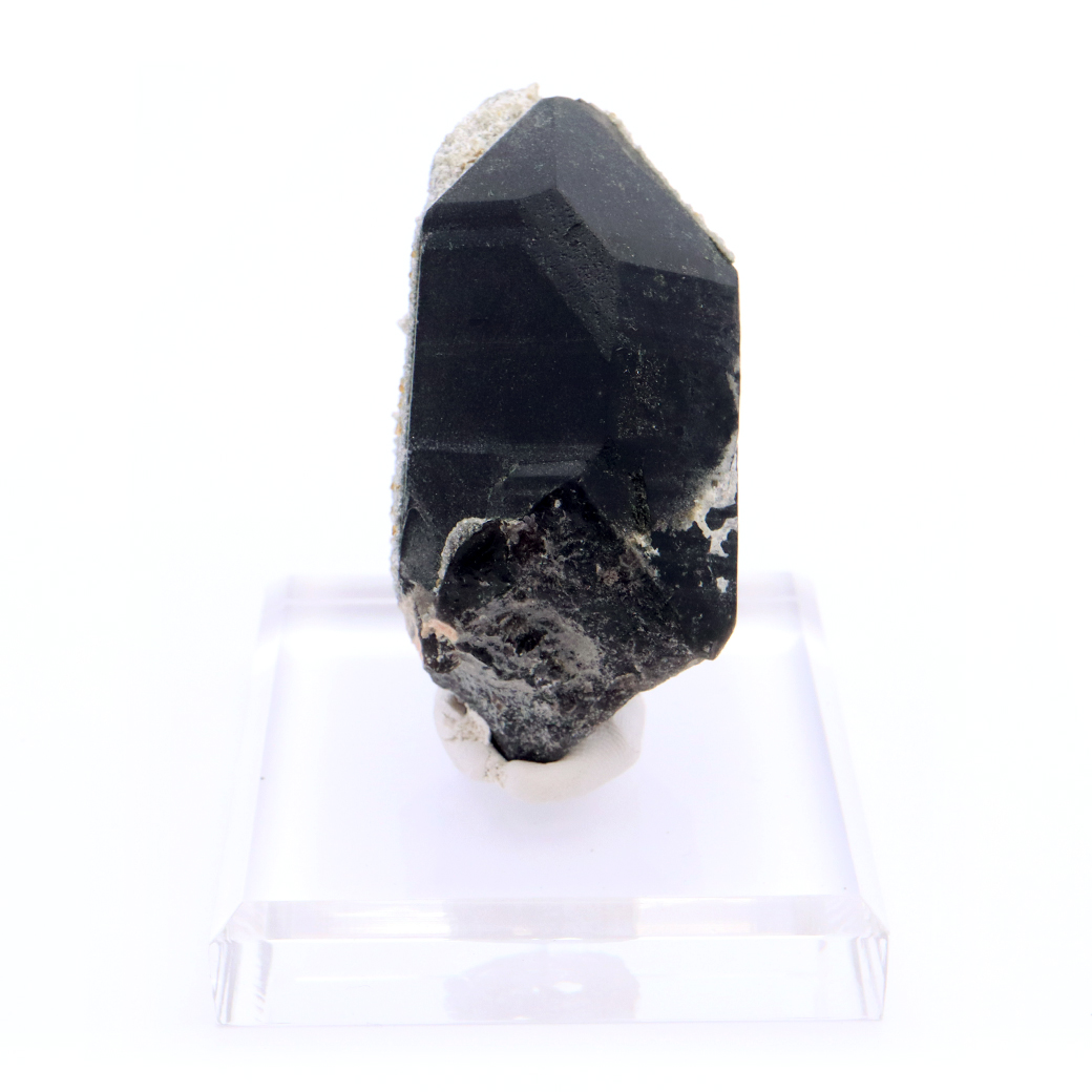 モリオン 黒水晶 原石 ポイント 山東省産 1点物 浄化 魔除け 天然石 パワーストーン