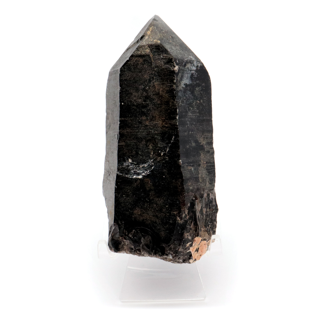 モリオン 黒水晶 原石 ポイント 山東省産 1点物 浄化 魔除け 天然石 パワーストーン