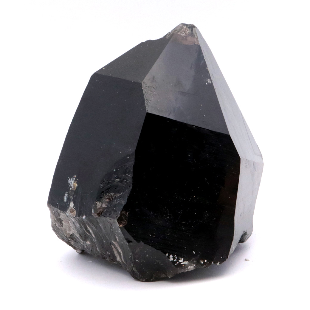 モリオン 黒水晶 原石 ポイント 山東省産 1点物 浄化 魔除け 天然石 パワーストーン