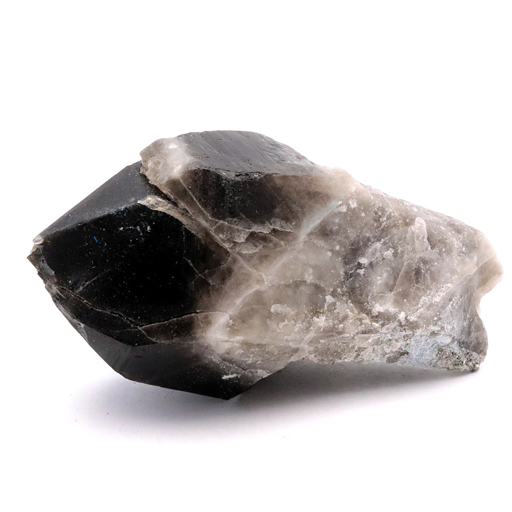 モリオン 黒水晶 原石 ポイント 山東省産 1点物 浄化 魔除け 天然石 パワーストーン