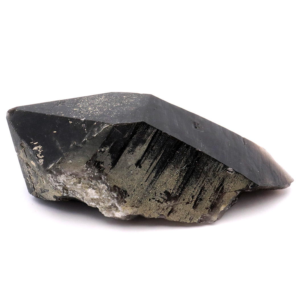 モリオン 黒水晶 原石 ポイント 山東省産 1点物 浄化 魔除け 天然石 パワーストーン