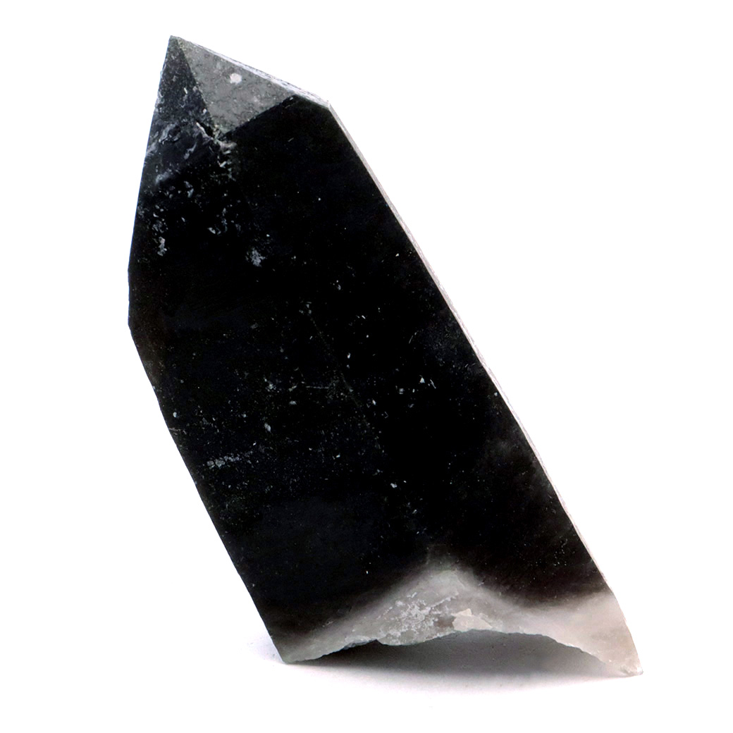 モリオン 黒水晶 原石 ポイント 山東省産 1点物 浄化 魔除け 天然石 パワーストーン