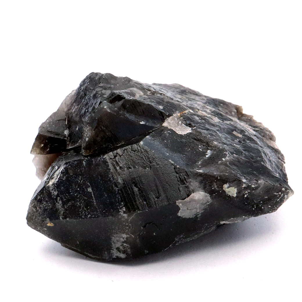 モリオン 黒水晶 原石 ポイント 山東省産 1点物 浄化 魔除け 天然石 パワーストーン