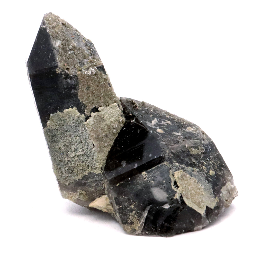 モリオン 黒水晶 原石 ポイント 山東省産 1点物 浄化 魔除け 天然石 パワーストーン