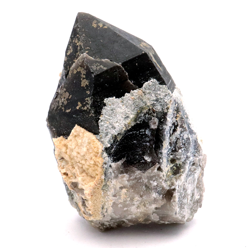 モリオン 黒水晶 原石 ポイント 山東省産 1点物 浄化 魔除け 天然石 パワーストーン