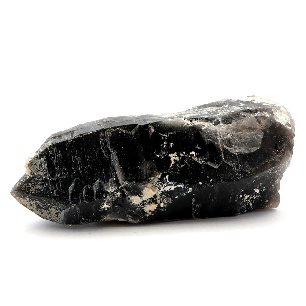 モリオン 黒水晶 原石 ポイント 山東省産 1点物 浄化 魔除け 天然石 パワーストーン