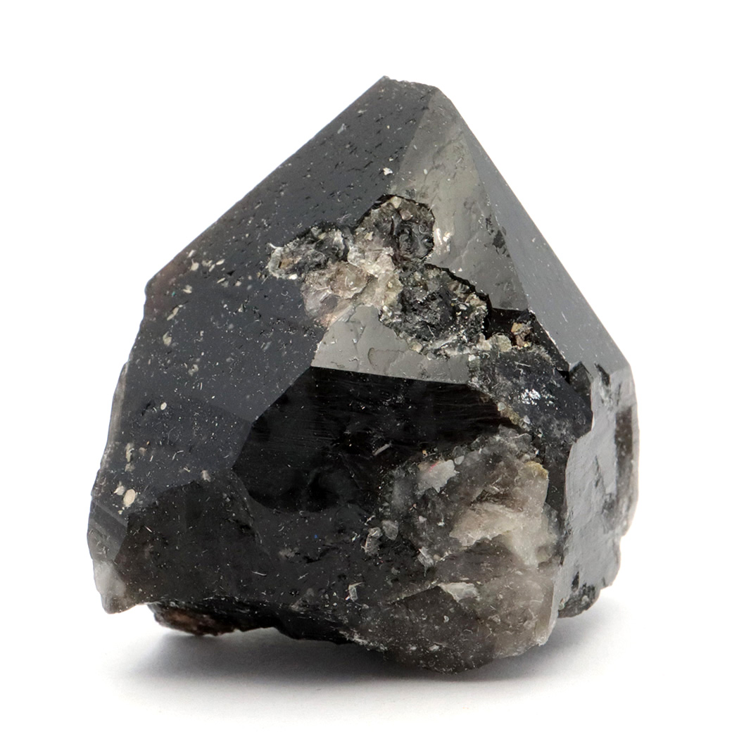 モリオン 黒水晶 原石 ポイント 山東省産 1点物 浄化 魔除け 天然石 パワーストーン