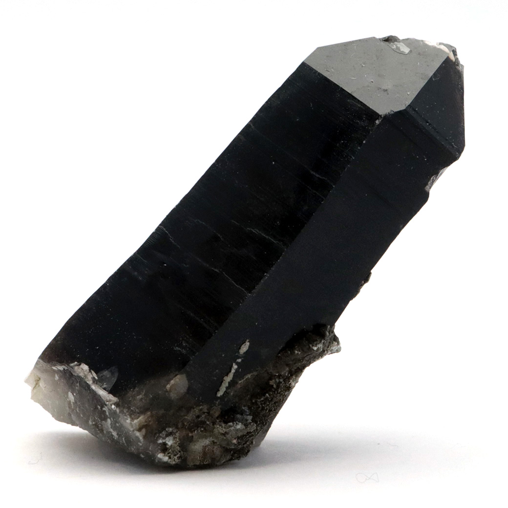 モリオン 黒水晶 原石 ポイント 山東省産 1点物 浄化 魔除け 天然石 パワーストーン