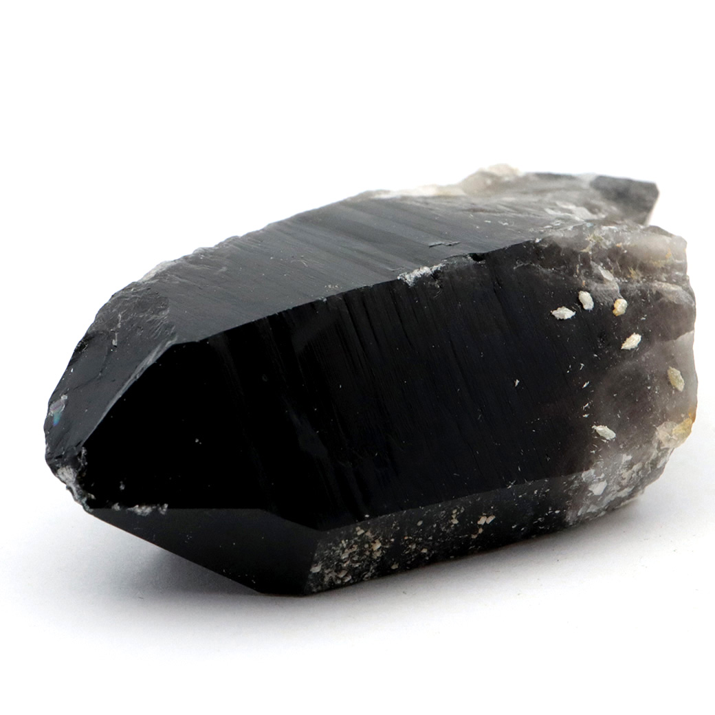 モリオン 黒水晶 原石 ポイント 山東省産 1点物 浄化 魔除け 天然石 パワーストーン