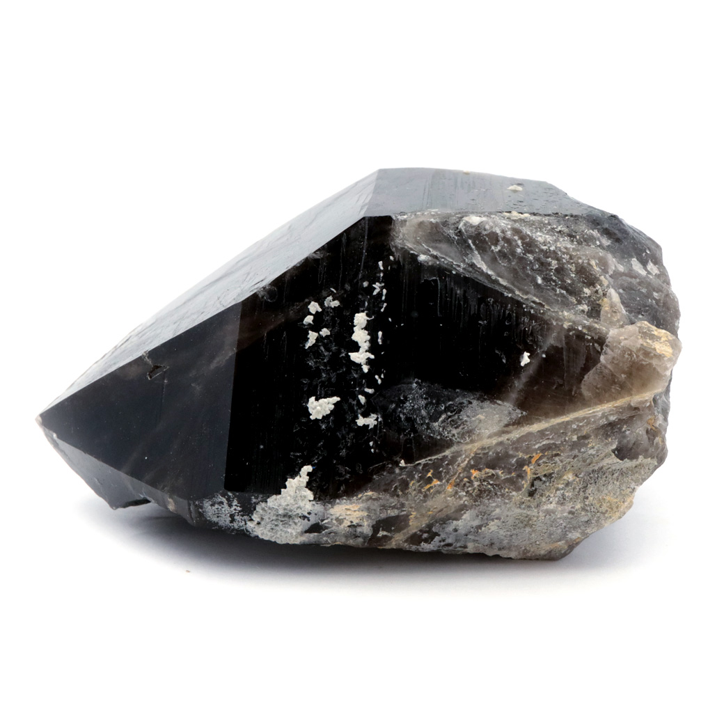 モリオン 黒水晶 原石 ポイント 山東省産 1点物 浄化 魔除け 天然石 パワーストーン