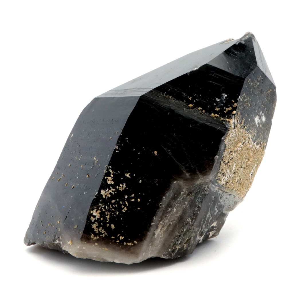 モリオン 黒水晶 原石 ポイント 山東省産 1点物 浄化 魔除け 天然石 パワーストーン