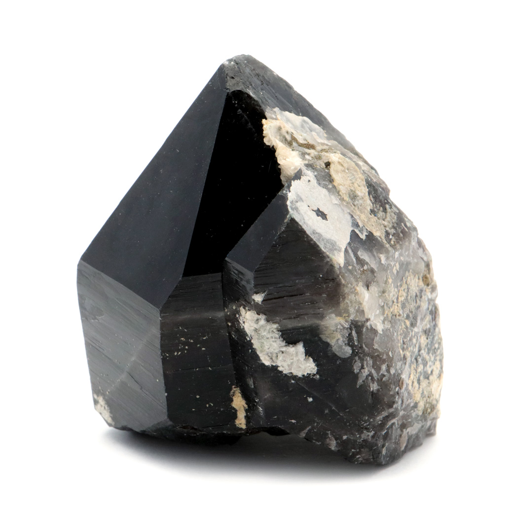 モリオン 黒水晶 原石 ポイント 山東省産 1点物 浄化 魔除け 天然石 パワーストーン