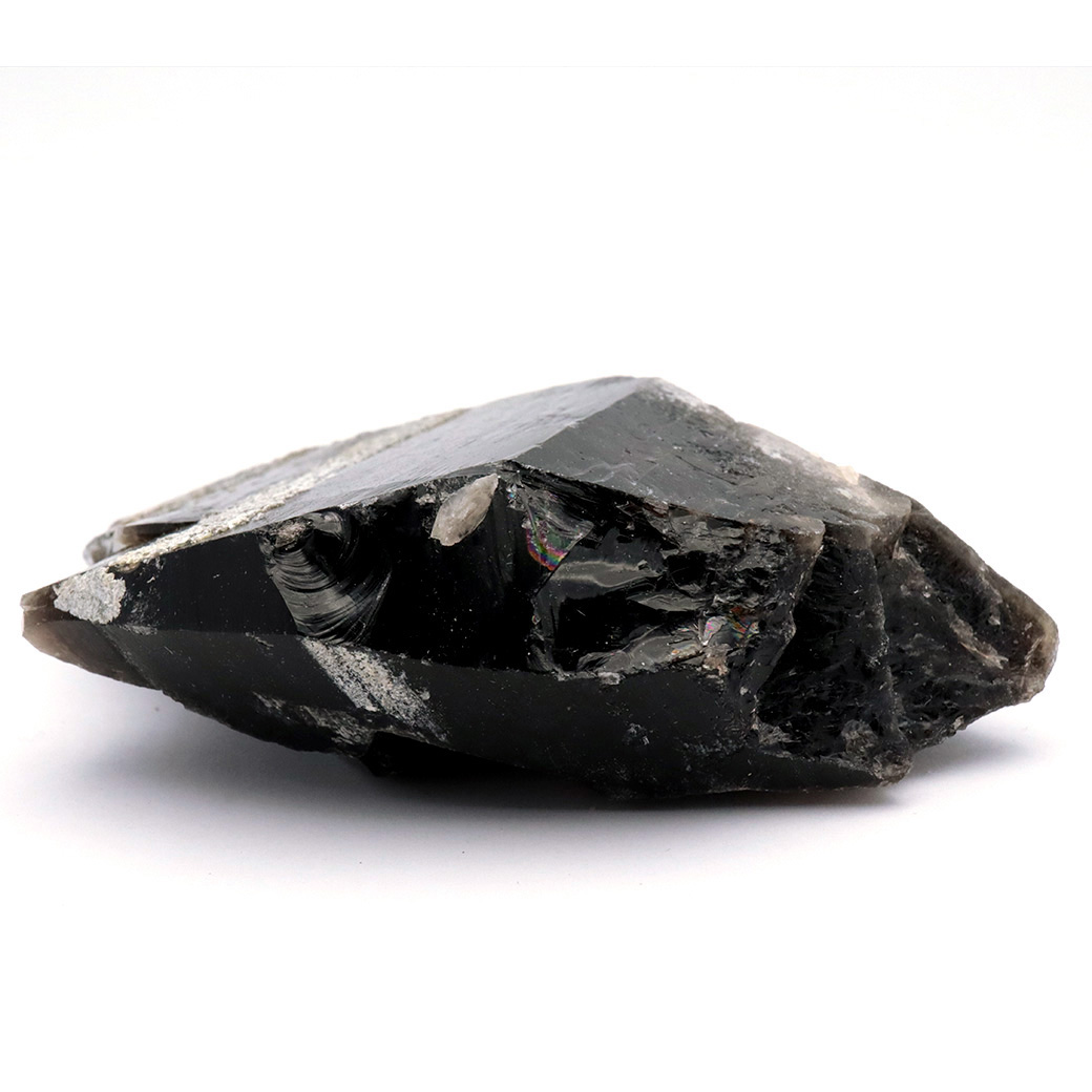 モリオン 黒水晶 原石 ポイント 山東省産 浄化 魔除け 天然石 パワーストーン