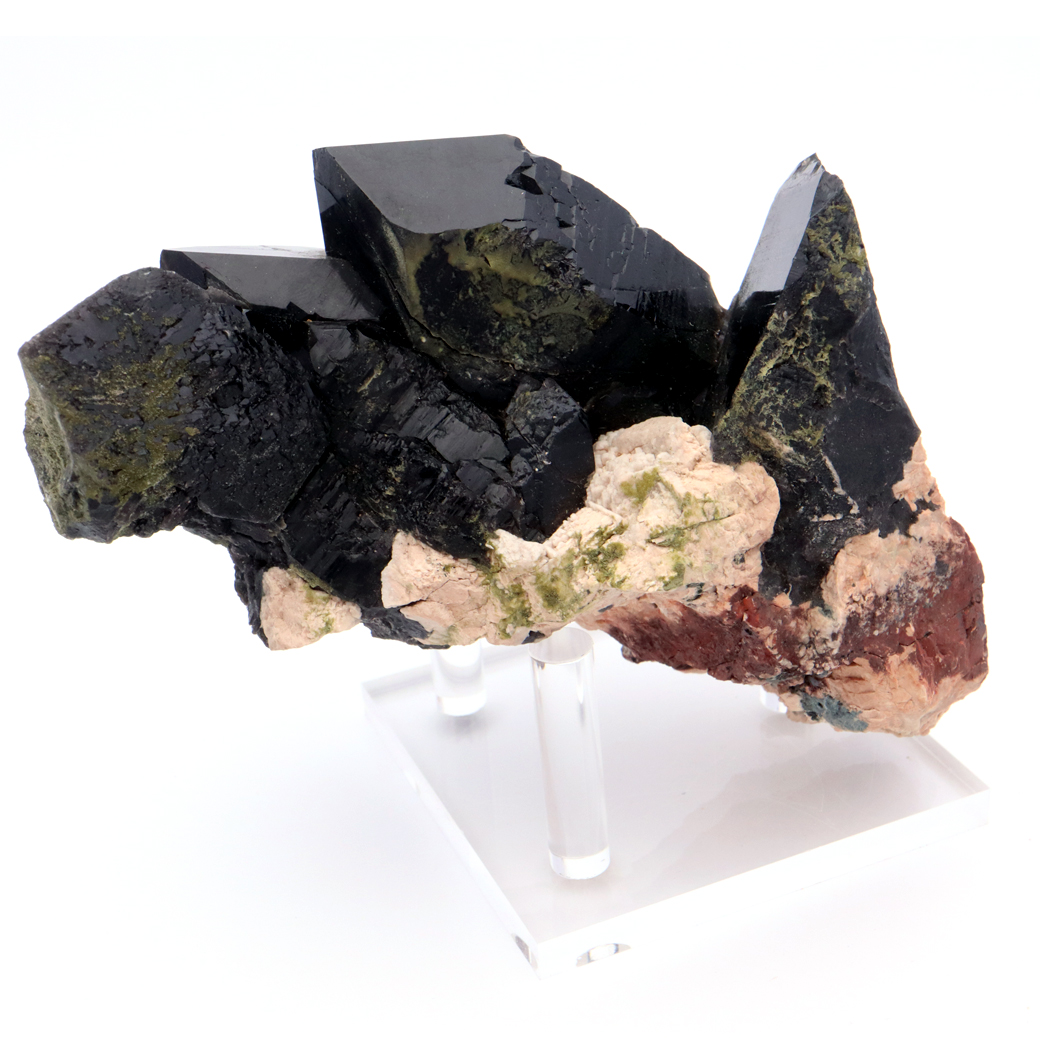 モリオン 黒水晶 原石 ポイント 山東省産 888g 台座付き 1点物 浄化 魔除け 天然石 パワーストーン 置き物 置物 浄化 鉱物 結晶 Morion