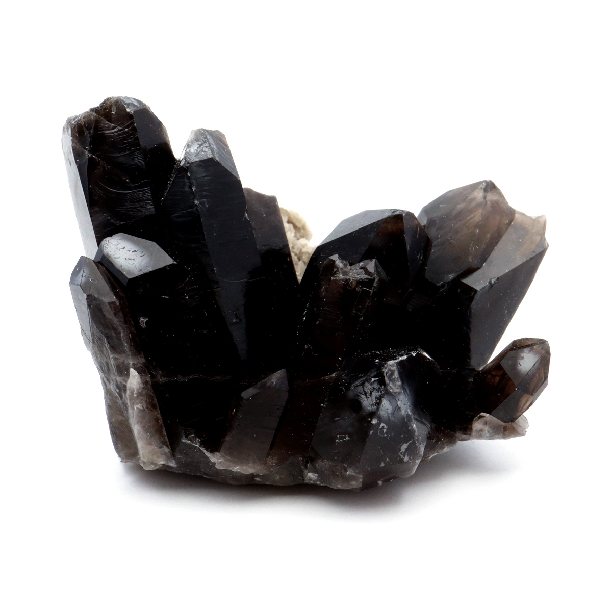 モリオン 黒水晶 原石 クラスター ポイント 山東省産 1点物 浄化 魔除け 天然石 パワーストーン Morion quartz