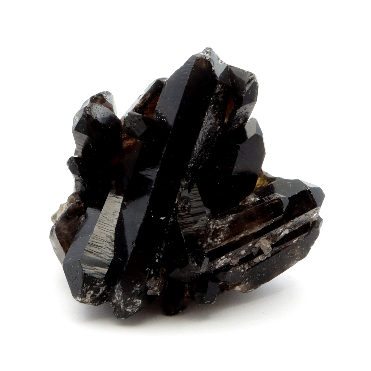 モリオン 黒水晶 原石 クラスター ポイント 山東省産 1点物 浄化 魔除け 天然石 パワーストーン Morion quartz