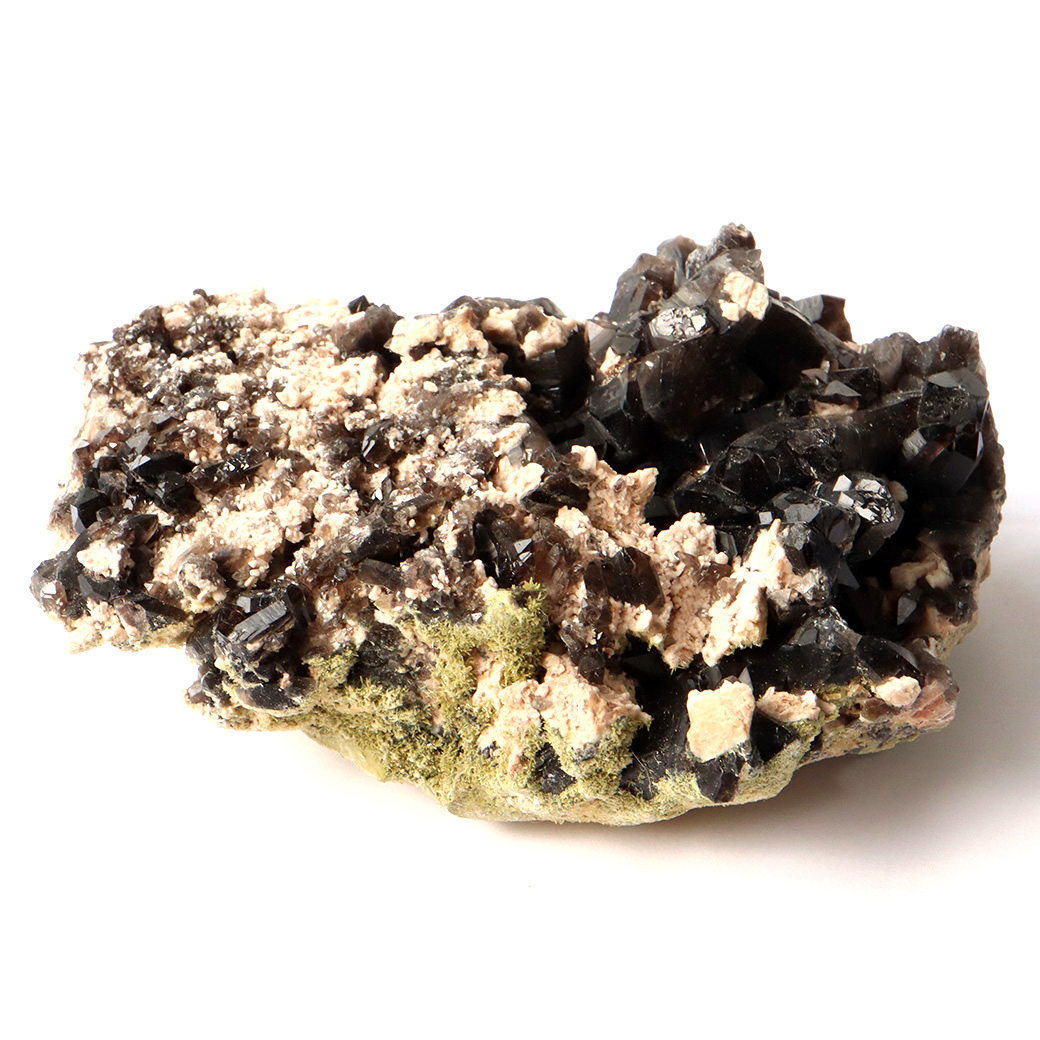 山東省産 モリオン 黒水晶 クラスター 原石 浄化 魔除け 天然石 パワーストーン