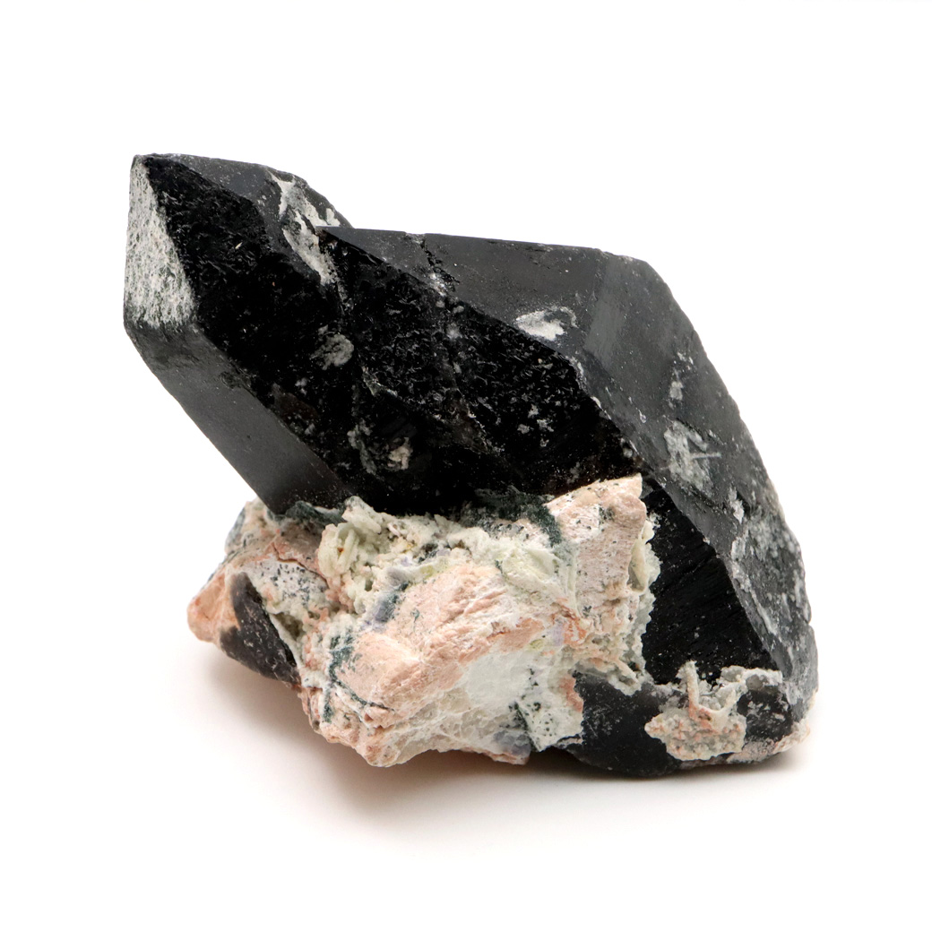 モリオン 黒水晶 原石 ポイント 山東省産 1点物 浄化 魔除け 天然石 パワーストーン