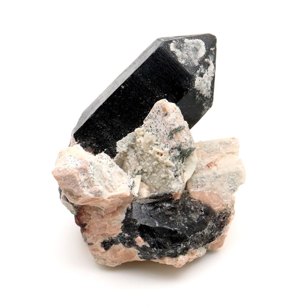 モリオン 黒水晶 原石 ポイント 山東省産 1点物 浄化 魔除け 天然石 パワーストーン