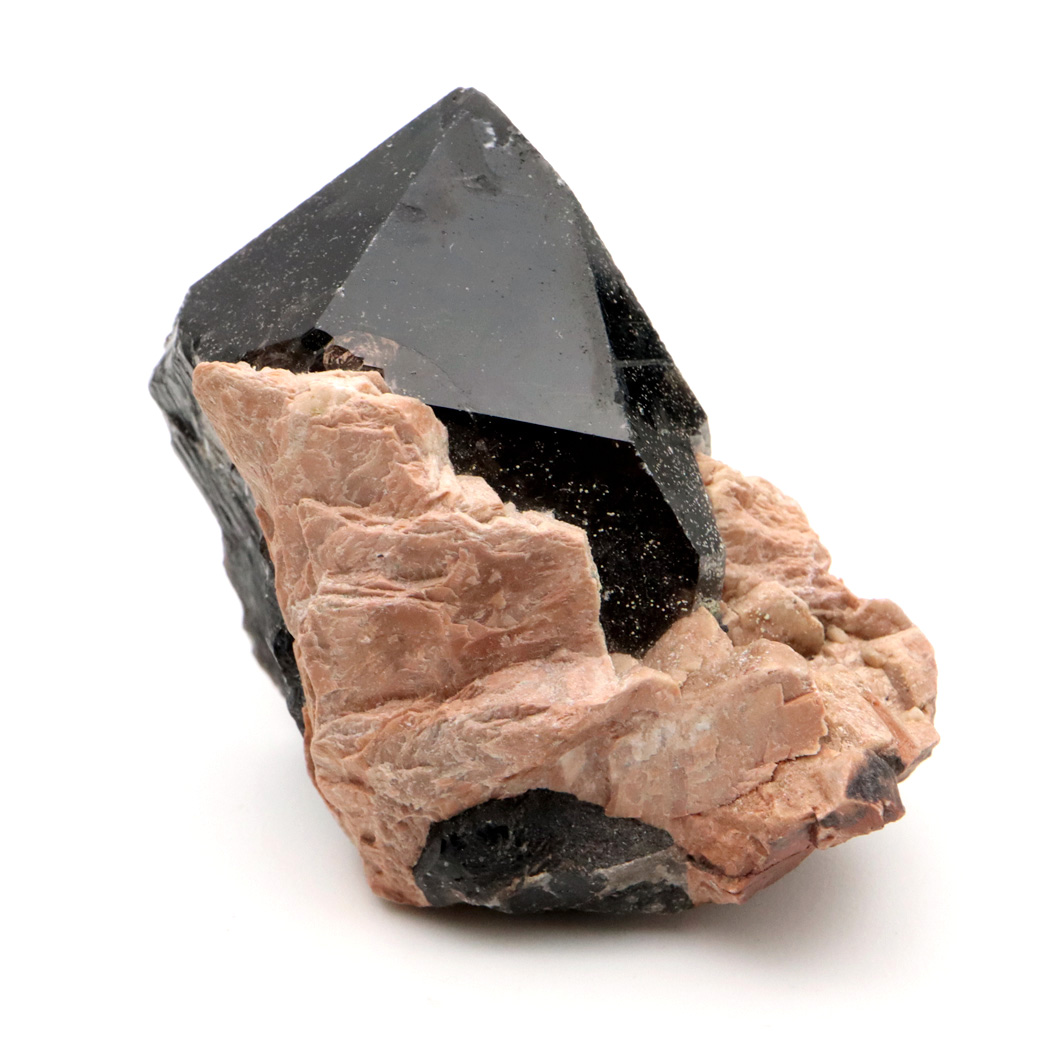 モリオン 黒水晶 原石 ポイント 山東省産 1点物 浄化 魔除け 天然石 パワーストーン