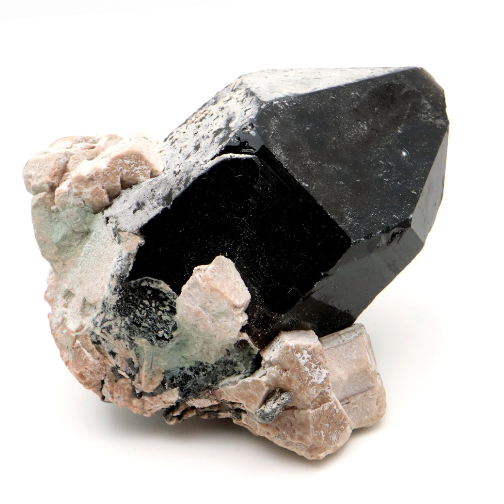 モリオン 黒水晶 原石 ポイント 山東省産 1点物 浄化 魔除け 天然石 パワーストーン