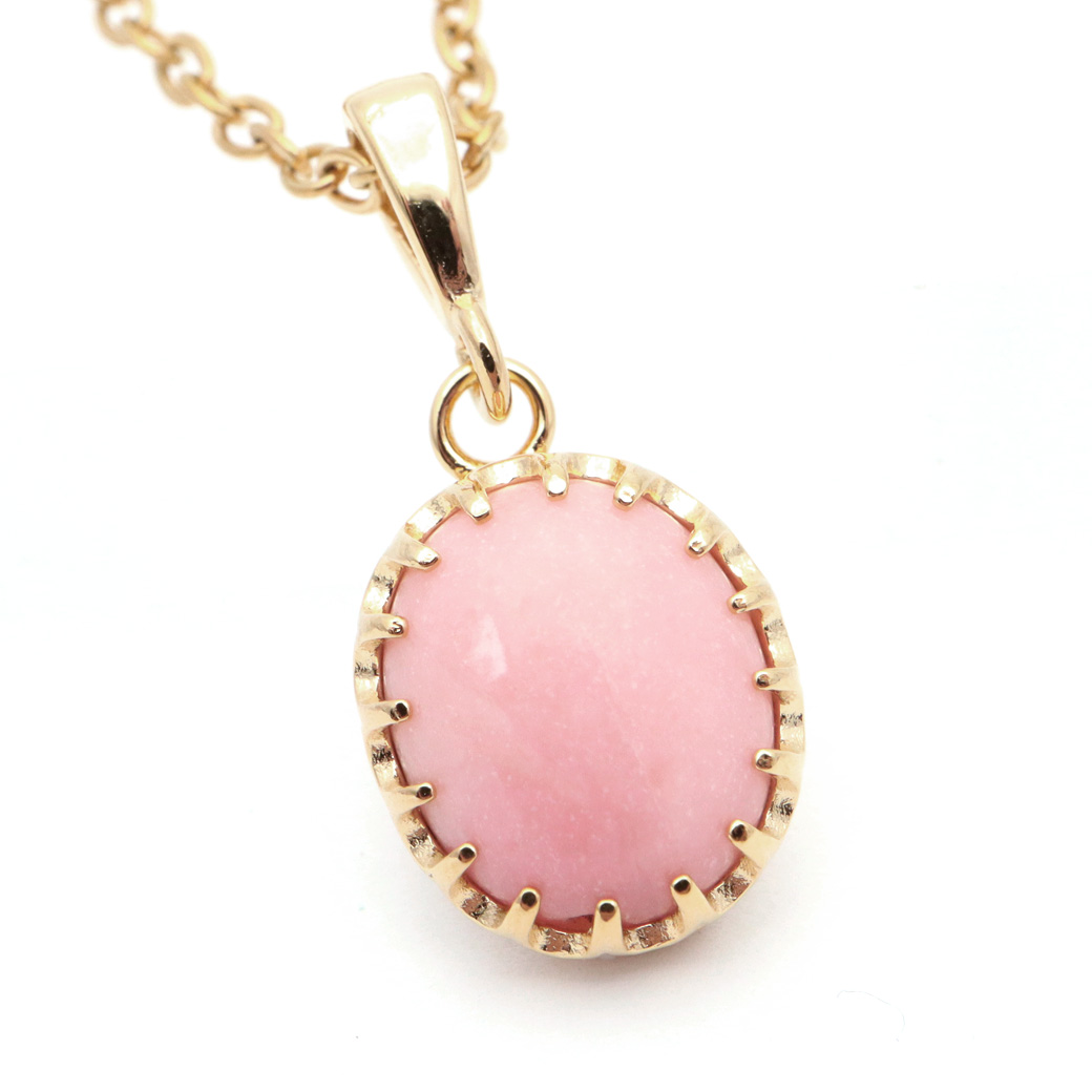 ピンクオパール ペンダント レディース オーストラリア産 AA アクセサリー ネックレス opal 1点もの  天然石 パワーストーン 10月