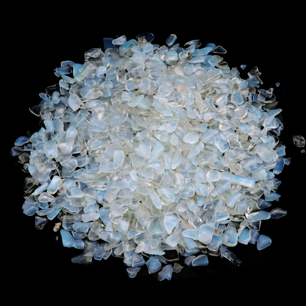 人工 オパール さざれ石 100g 遊色効果 ミルキー opal パワーストーン 浄化グッズ