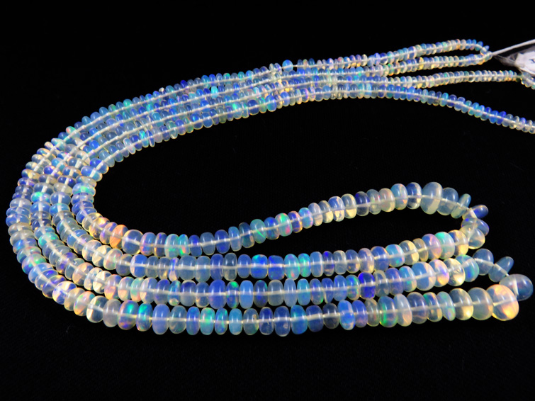 高品質エチオピア産オパール一連