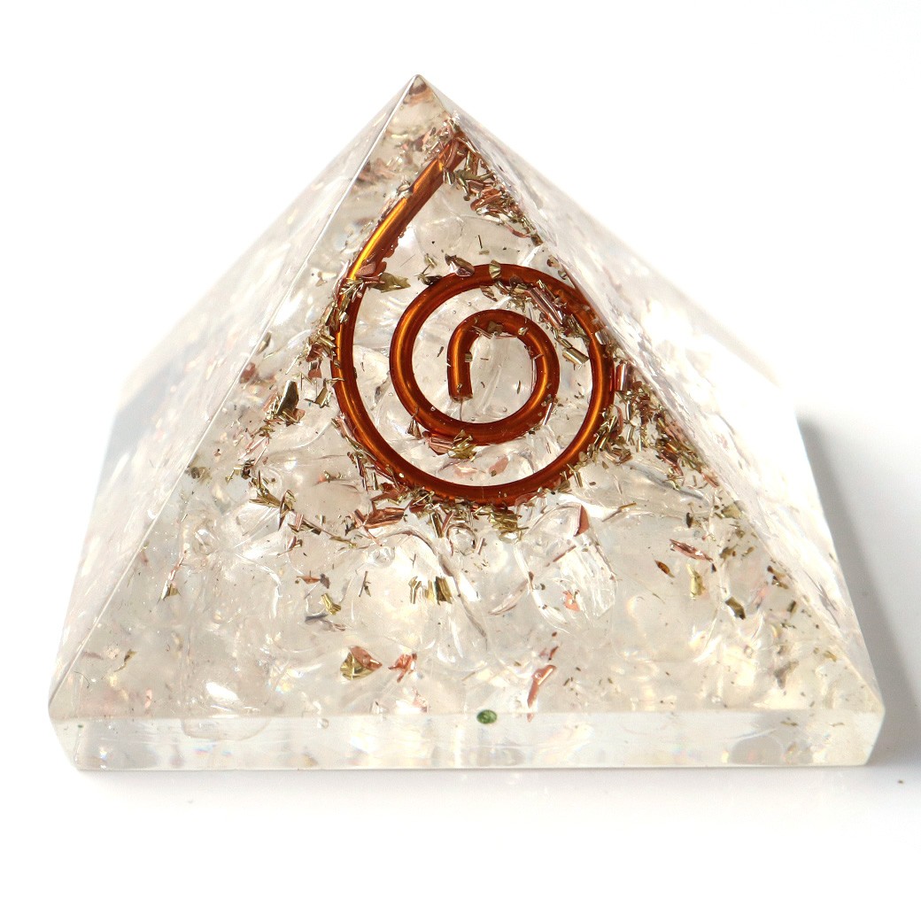 水晶使用 オルゴナイトピラミッド 大人気スピリチュアルグッズ 幅約30mm前後