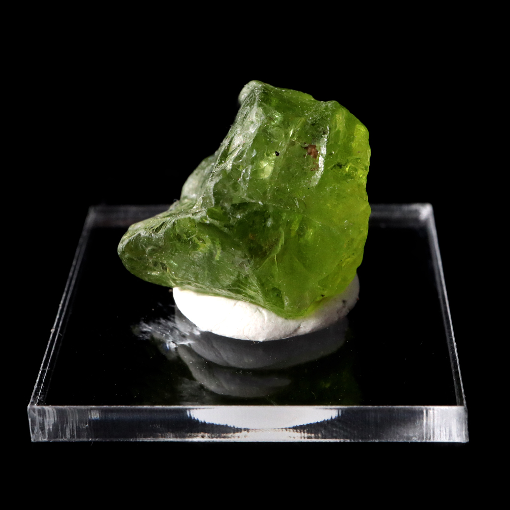 ペリドット 原石 アリゾナ州産 1点もの 宝石質 加工用 台付き 標本 ツーソン展示会商品 橄欖石 鉱物 結晶 天然石 8月 誕生石
